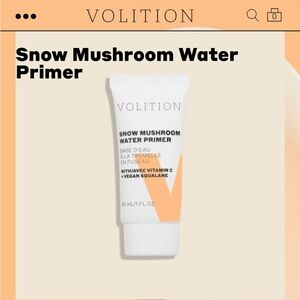 Volition snow mushroom water primer NIB
